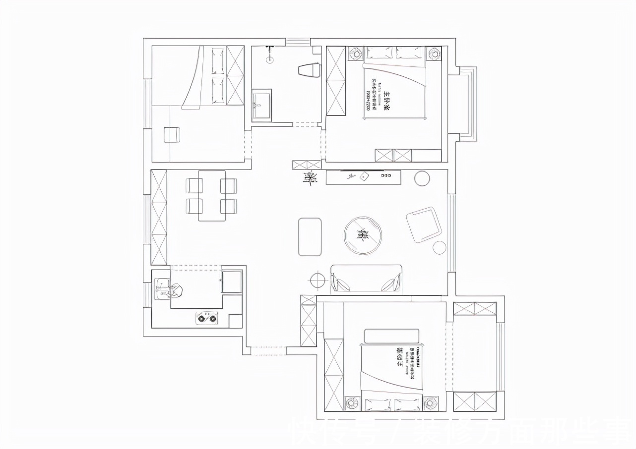 三居室|133平简约风三居室,容纳生活的零零种种,抚慰着疲累盛着欢愉