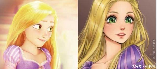 迪士尼公主水墨画风,茉莉公主美丽性感,木兰公主美如画