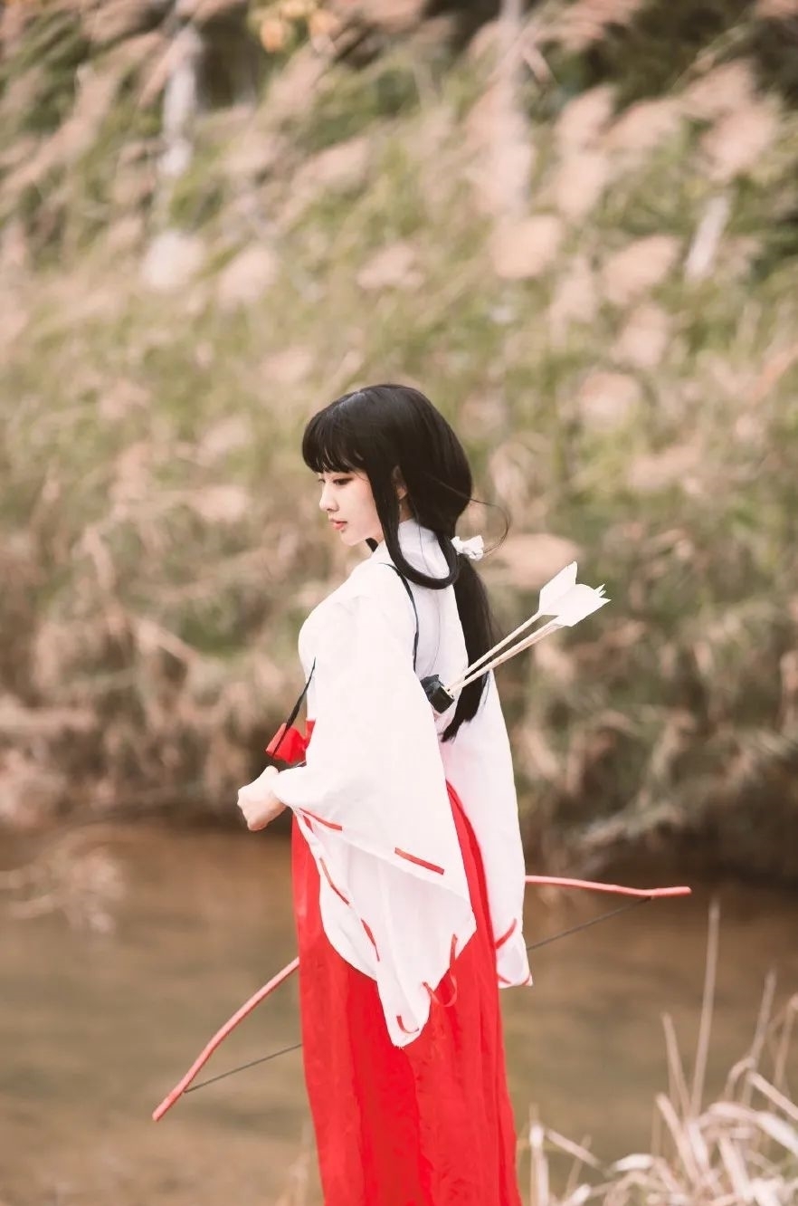 犬夜叉|cos:夏日动漫祭犬夜叉桔梗cos正片@宮本桜