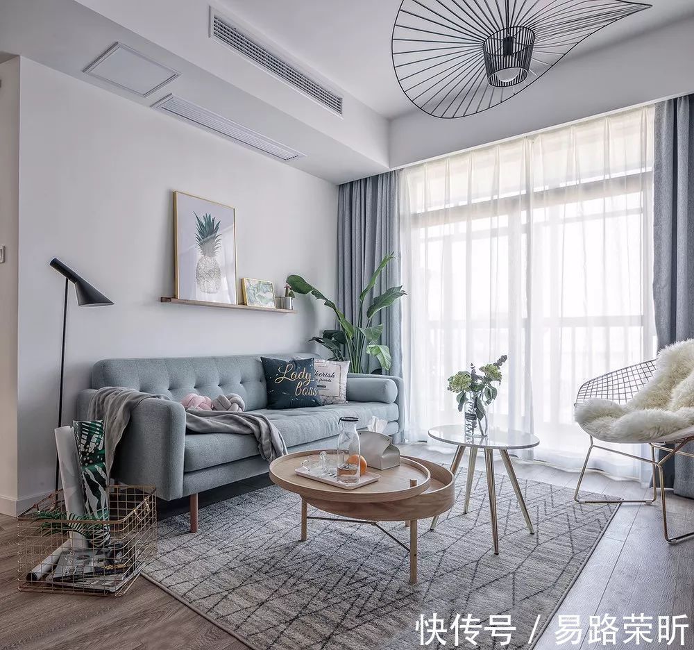 衣帽间|114平米的北欧风三居室，一个清新文艺的家