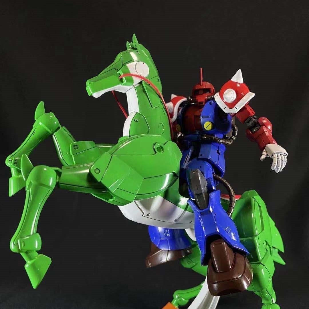 改造|马里奥与高达梦幻联动,大家能认出它们都是什么模型吗?