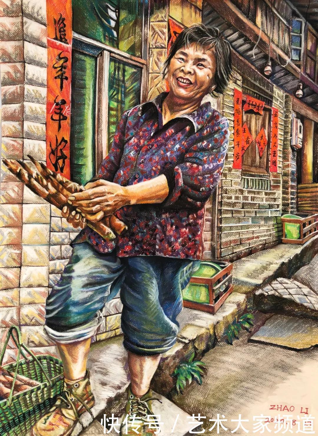 流浪者|【百年辉煌·2021最具收藏价值艺术家】赵丽作品鉴赏