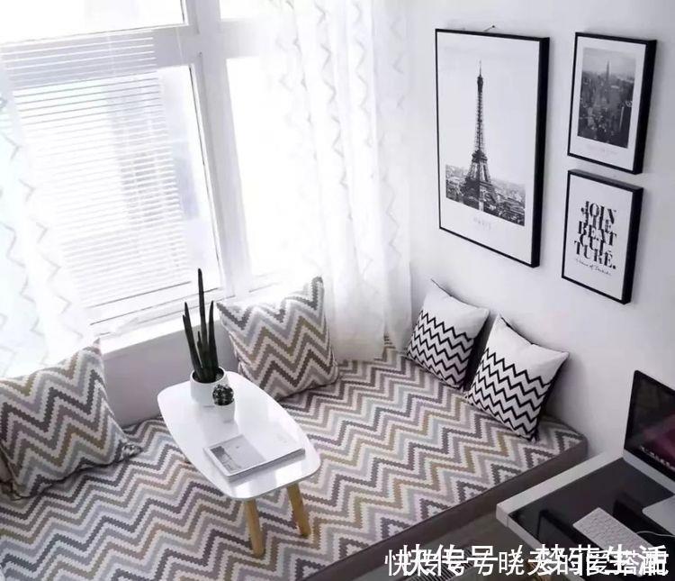 书桌|你家飘窗用来堆杂物？太浪费了，看看别人家是怎么装修的