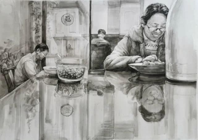  纸本炭笔|赏析中央美术学院2020届基础部素描作品欣赏