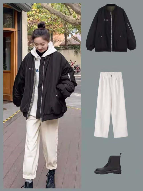  厚重|棉服厚重不代表臃肿，也有可能是酷的，看小个子怎么逆袭？