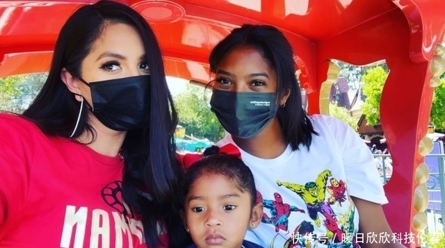 娜塔莉娅|科比大女儿长大了，单手抱妹妹太温馨，面容越来越像瓦妮莎！