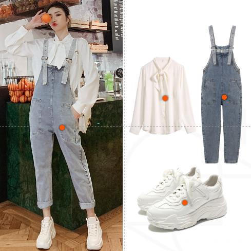 牛仔裙 谁说“小白鞋”过时了那是你不会搭,借鉴这三款,怎么穿怎么美