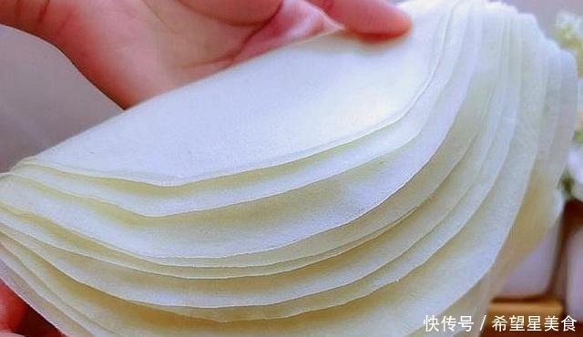春饼|私房教你做薄如纸的春卷饼,和饭店一样的薄饼原来是这么做出来的