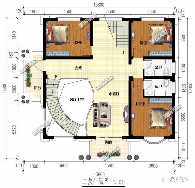 豪宅|使用旋转楼梯的两栋气派别墅，都是农村豪宅，忍不住喜欢