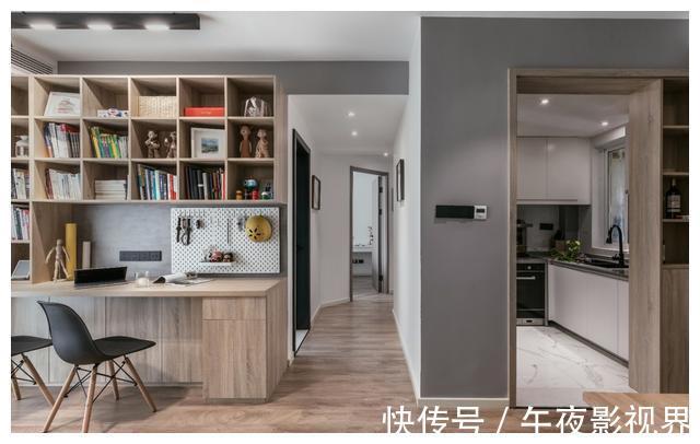改造|85㎡两居改造，“去客厅化”、“斜走廊”设计很实用，快跟着学！