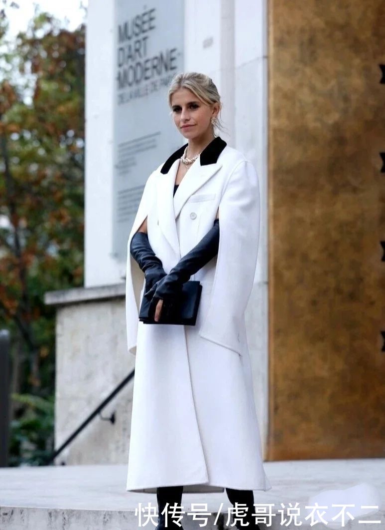 冬末别总穿基础款大衣，斗篷式大衣才是时尚C位，遮肉显瘦大气场