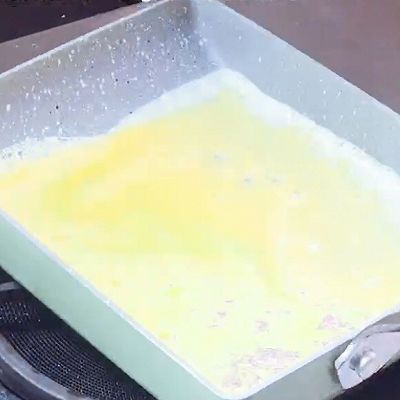 蛋液|黄瓜火腿玉子烧