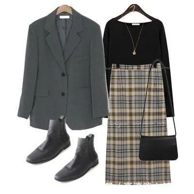 本周穿什么|秋冬50套高级色搭配套路,谁穿谁好看
