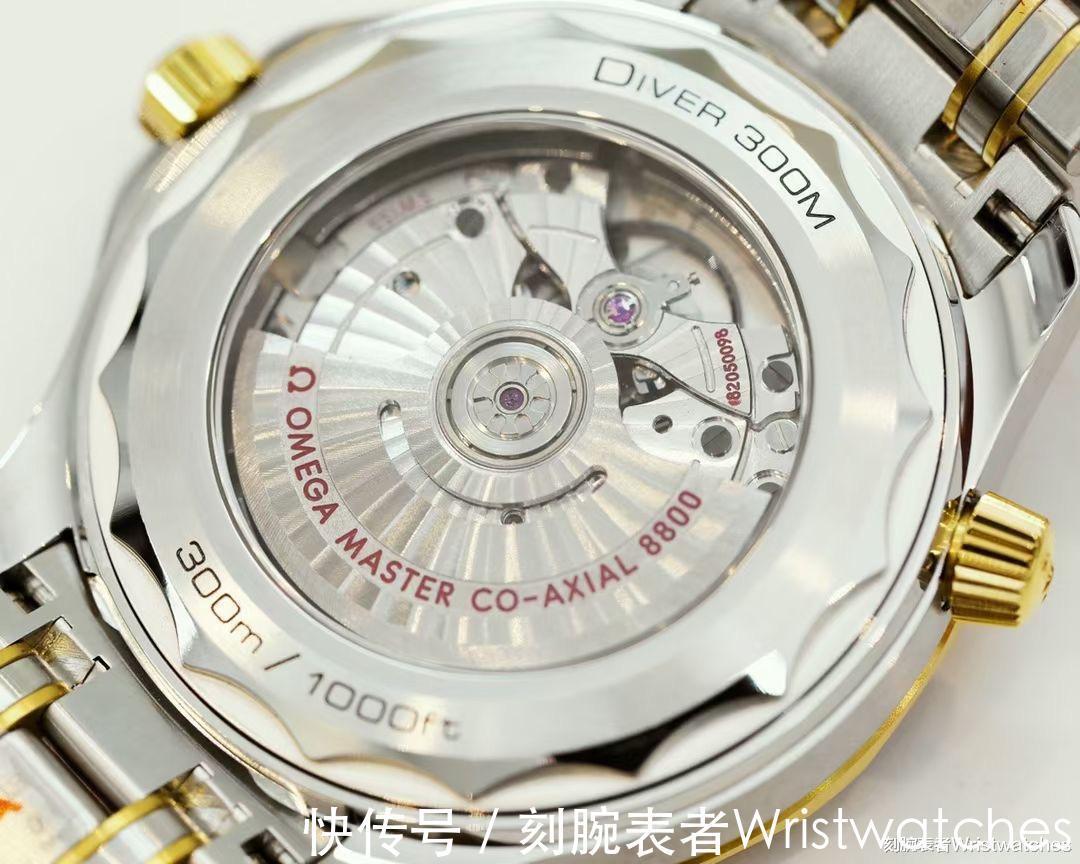 蓝盘 OR厂欧米茄海马300间金蓝盘做工能以假乱真吗?