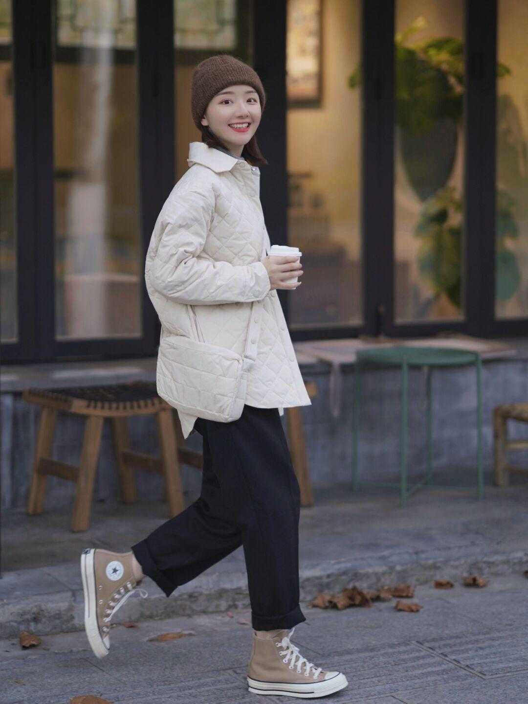 衣身 什么样的羽绒服款式最好看?除了短款压痕款式,其他都不太行