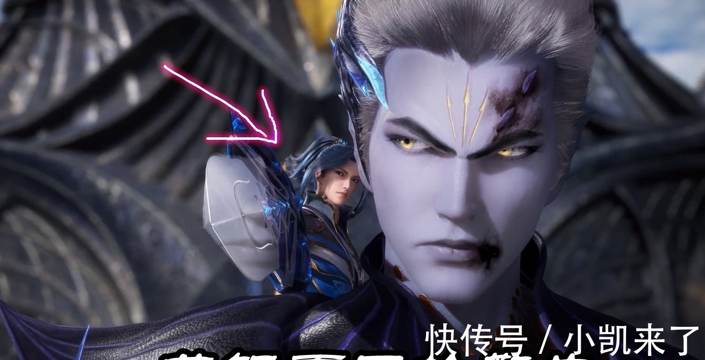 斗罗|斗罗大陆:唐三秒掉94级海矛斗罗,霸王枪警告,海矛被威胁脖子流血