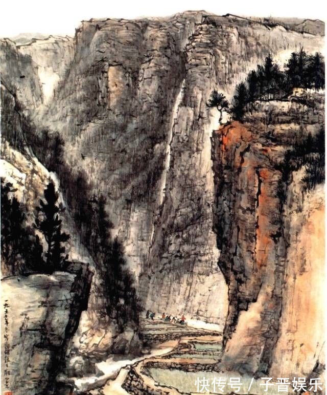 长安画派#石鲁论艺:画者观物当百看不厌,方使人观画一见钟情