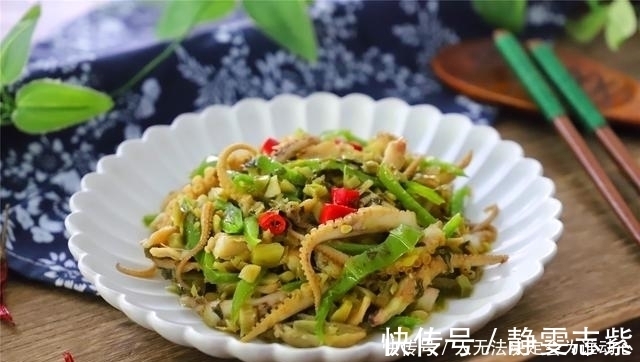 青椒|八爪鱼最好吃的做法,又鲜又嫩,入味又好吃,10分钟就上桌