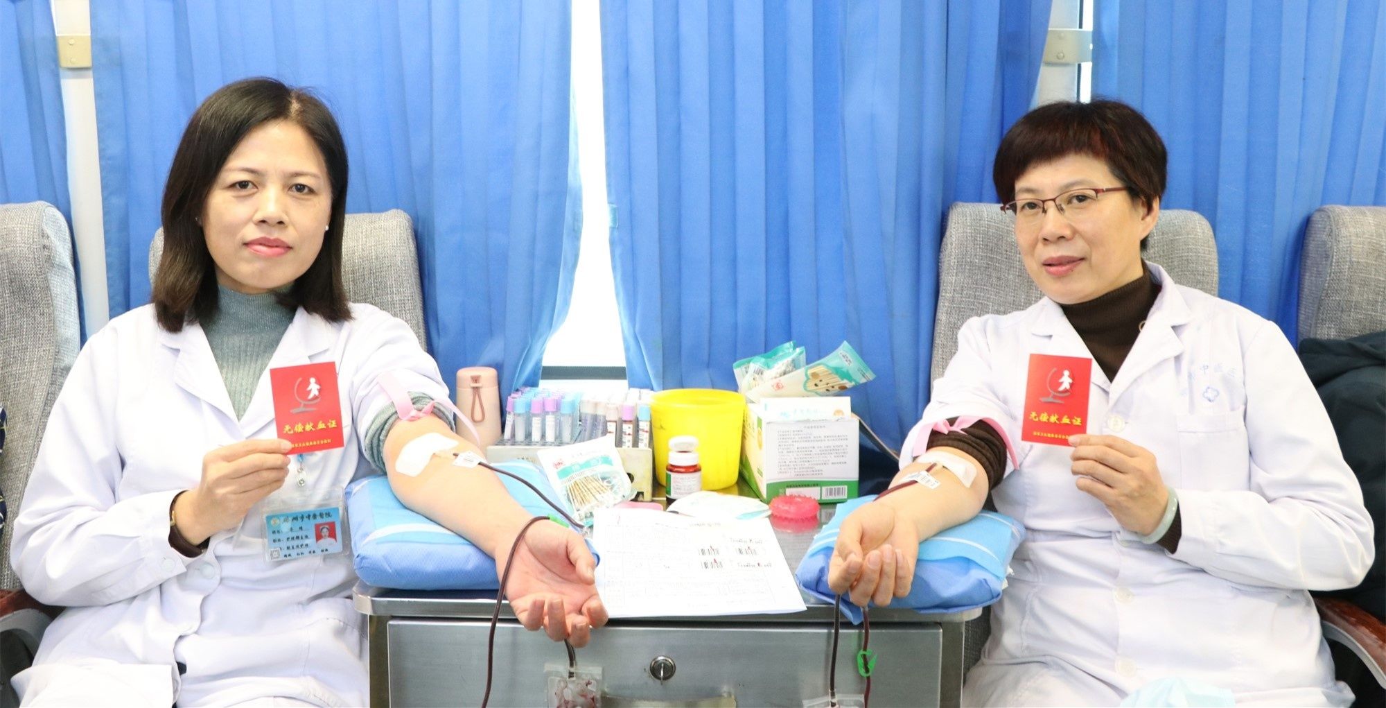 中医医院|滕州市中医医院组织职工开展无偿献血活动