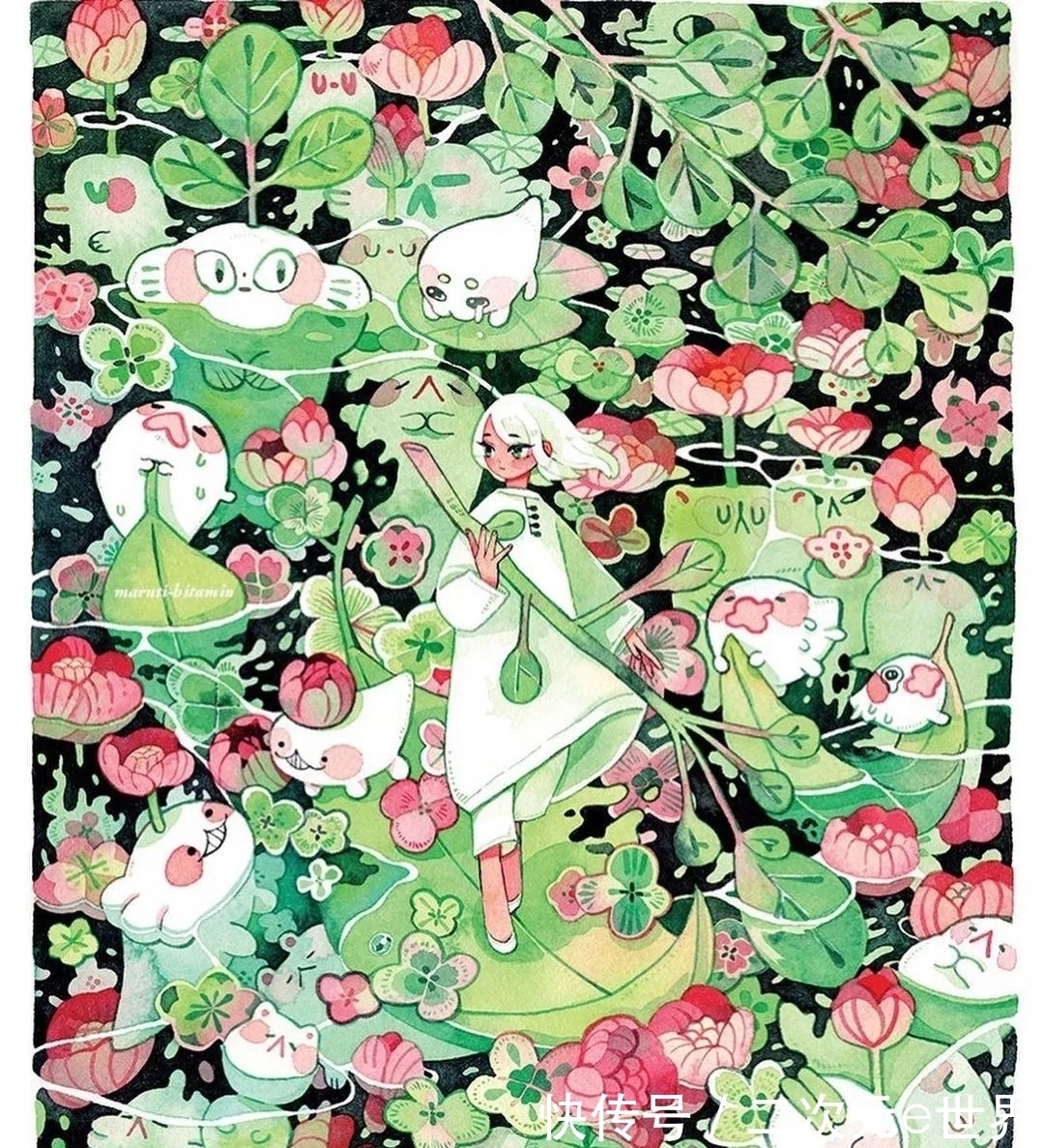 bitamin!每日插画 8年,从画渣到大神,不努力你永远不知道自己有多优秀