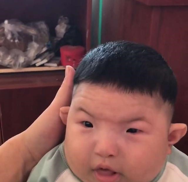 妈妈带|妈妈吐槽宝宝长得像“胡巴”,晒出照片后,网友这是爸爸生的吧