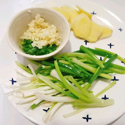 小葱|美味白灼虾