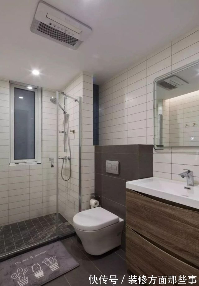 楼梯|113平简约三居室木作储物隔墙兼作鞋柜,亮点都在玄关简洁实用