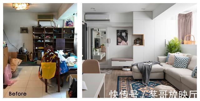 淡雅|她家是小户型装修的典范,套内66㎡,淡雅北欧风,简约又耐看!