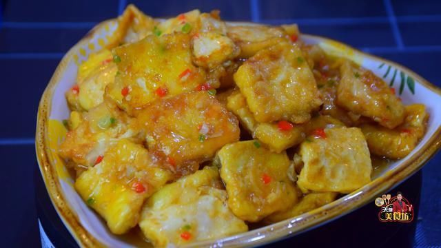 3块豆腐1只鸡蛋,教你做美味的红烧豆腐,又香又下饭,真解馋