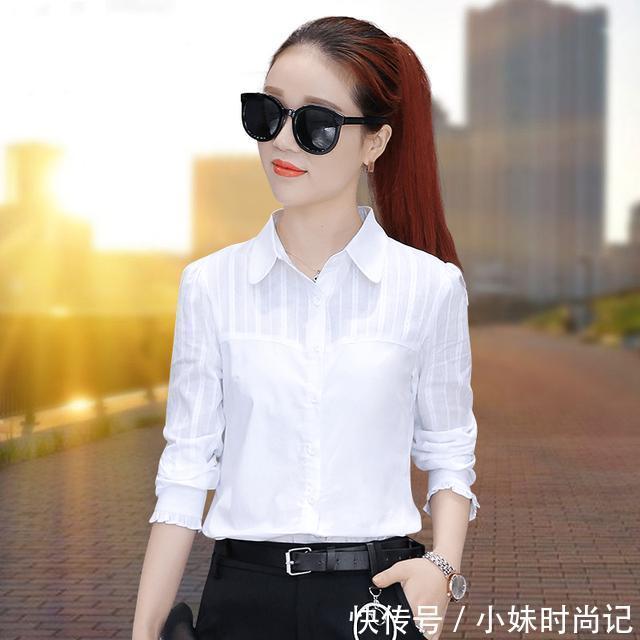 精致|职场女性显精致干练,原因竟是穿了白衬衫