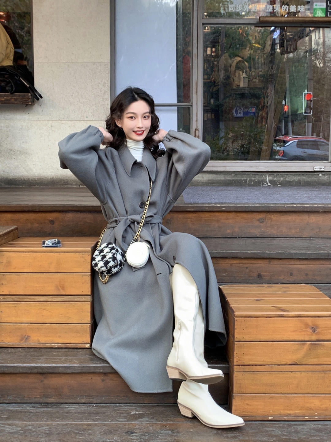 美女|今冬最迷人的一双鞋:长筒靴,尤其是这3色,真是绝了!