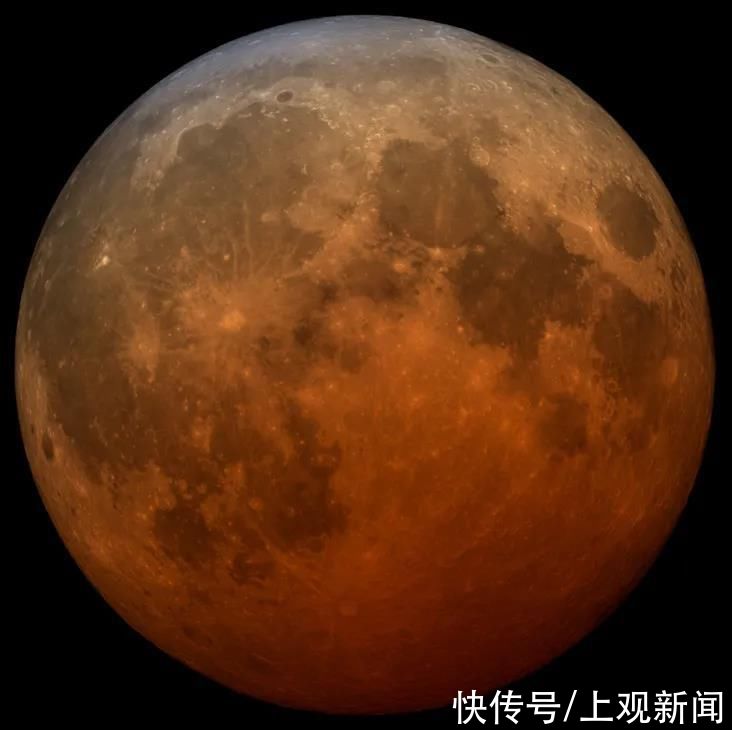 月球 昨夜你可能错过，新鲜的超级红月亮