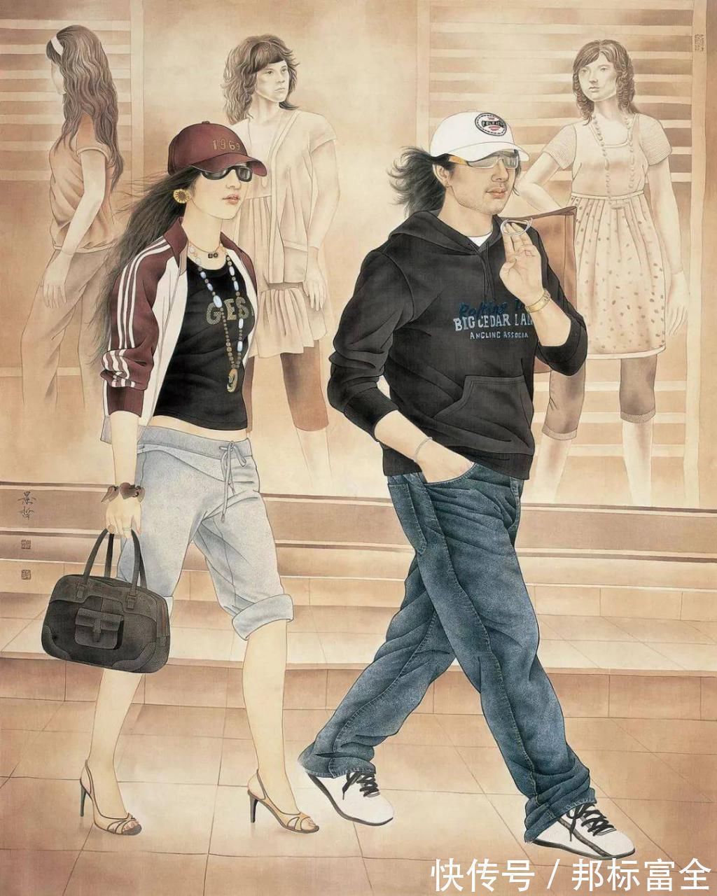 红妆@崔景哲：当古典美遇上工笔画，春风拂面惊艳四方