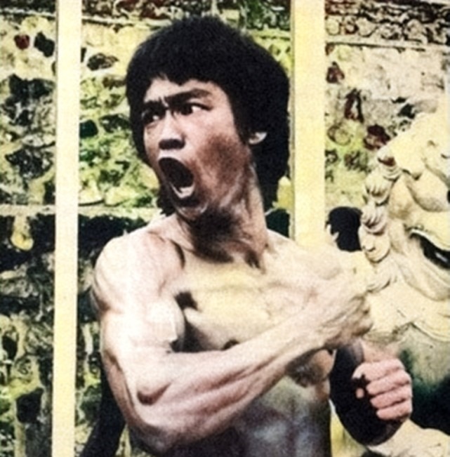彩照|罕见彩照揭秘李小龙到底强在哪?身体每一处都是“超级武器”
