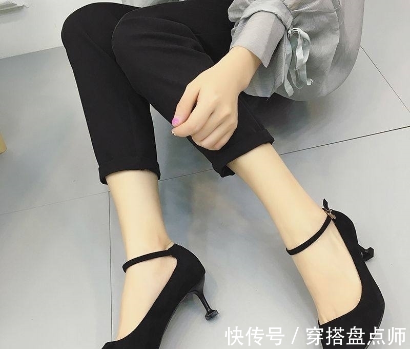 羊反绒 美到让人惊艳的高跟鞋,优雅的气质时髦快人一步