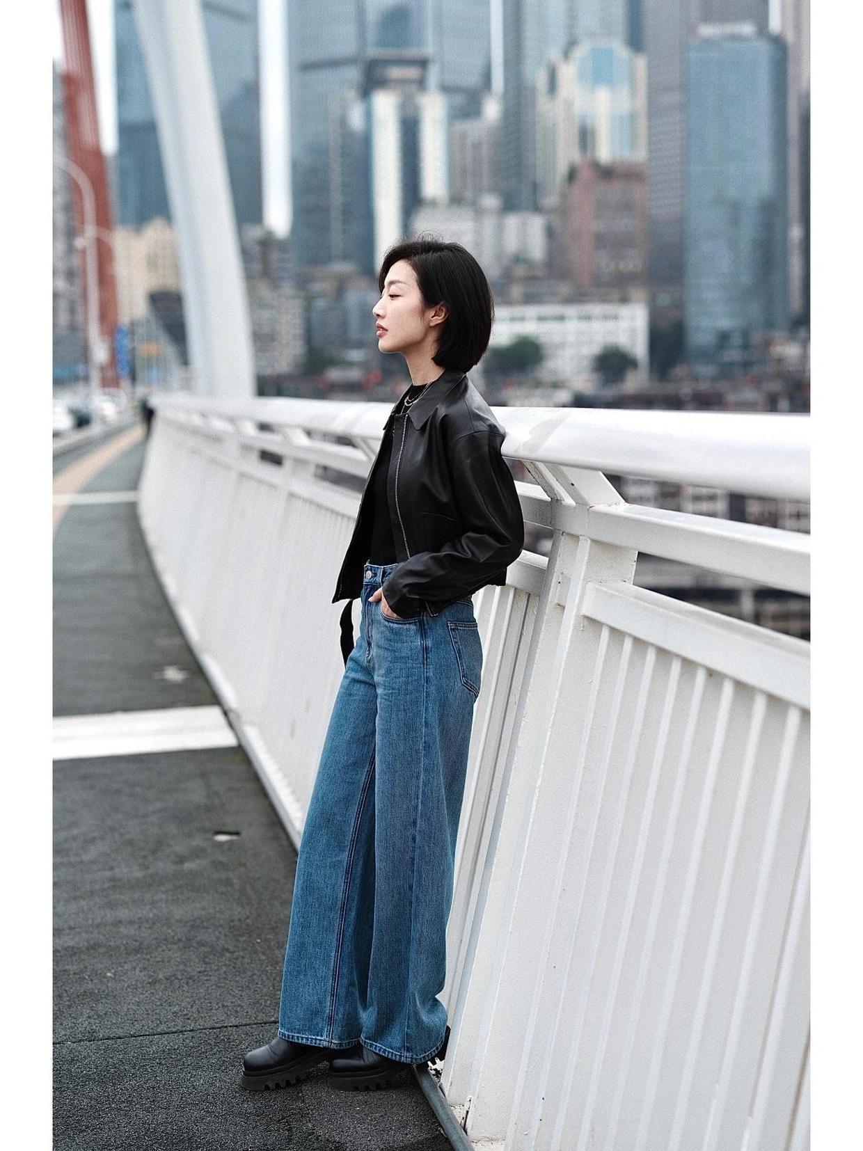 百搭 冬天怎么穿帅气又有格调?试试这些洒脱的皮衣吧,气场全开又百搭