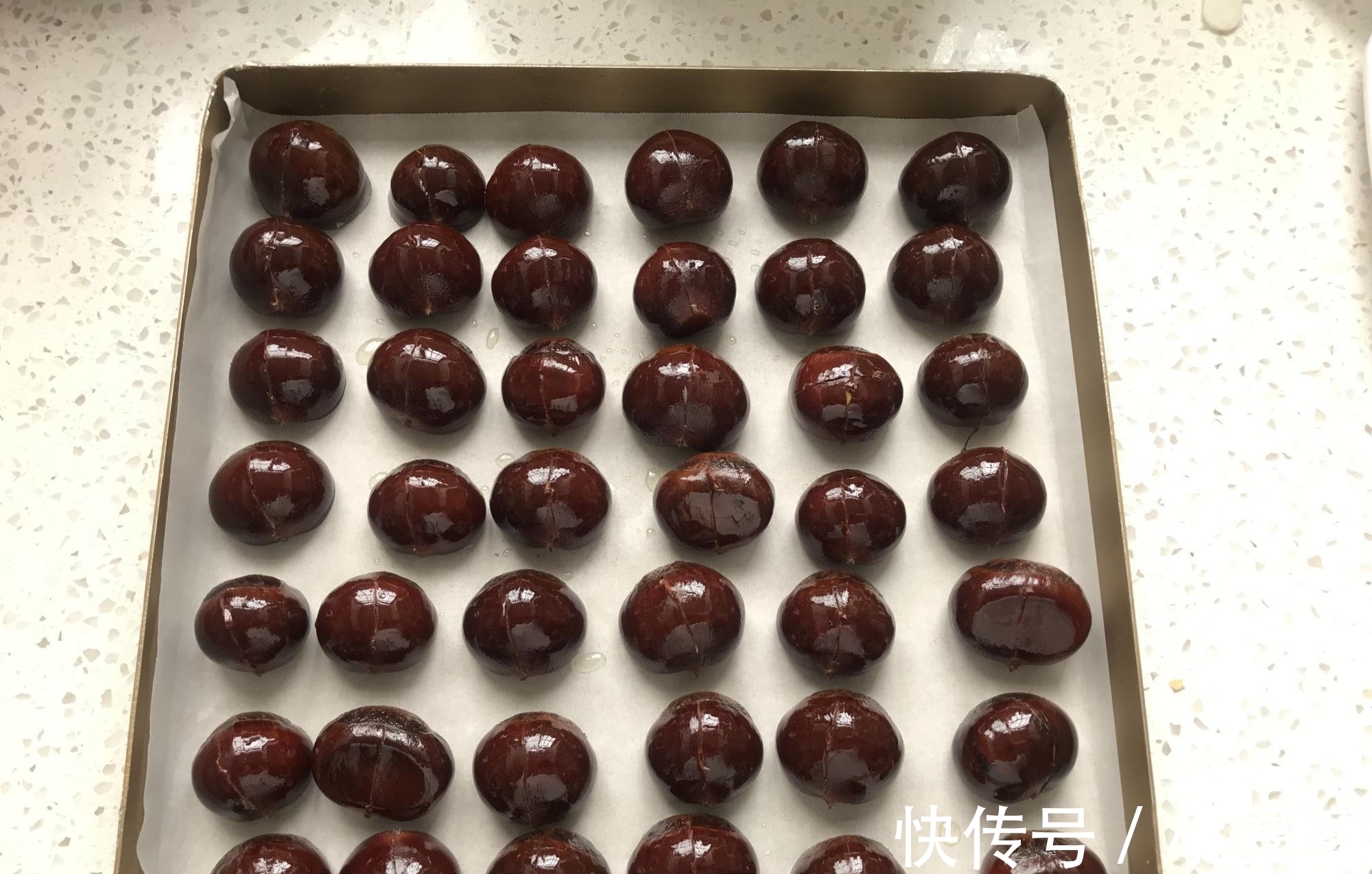 栗子|板栗别再用糖炒了,加点它粒粒香甜,低油少糖1口1个,又粉又糯