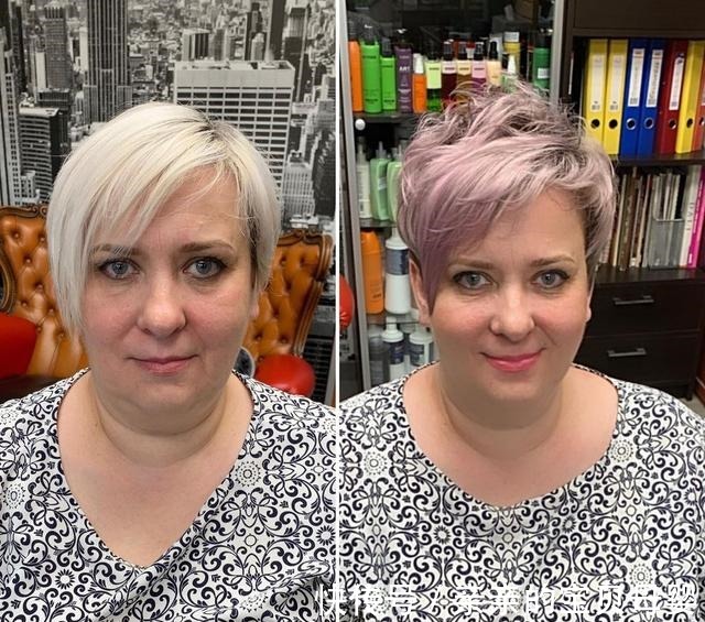 齐肩 换发型就像换脸,中年大姐也能大不同,你看美不美