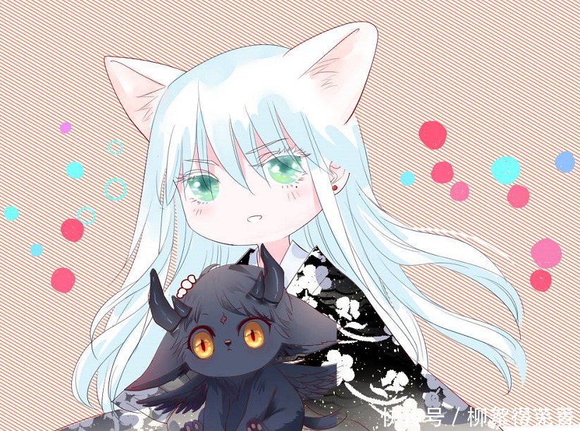 抱抱|《魔尊要抱抱》漫画，高冷穷奇幼年颜值胜过混沌，这就是反差萌吗