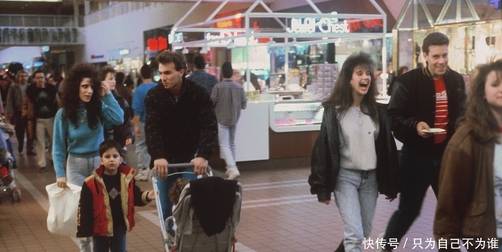 中国|老照片 30年前美国的大型购物中心 那时中国还在用粮票