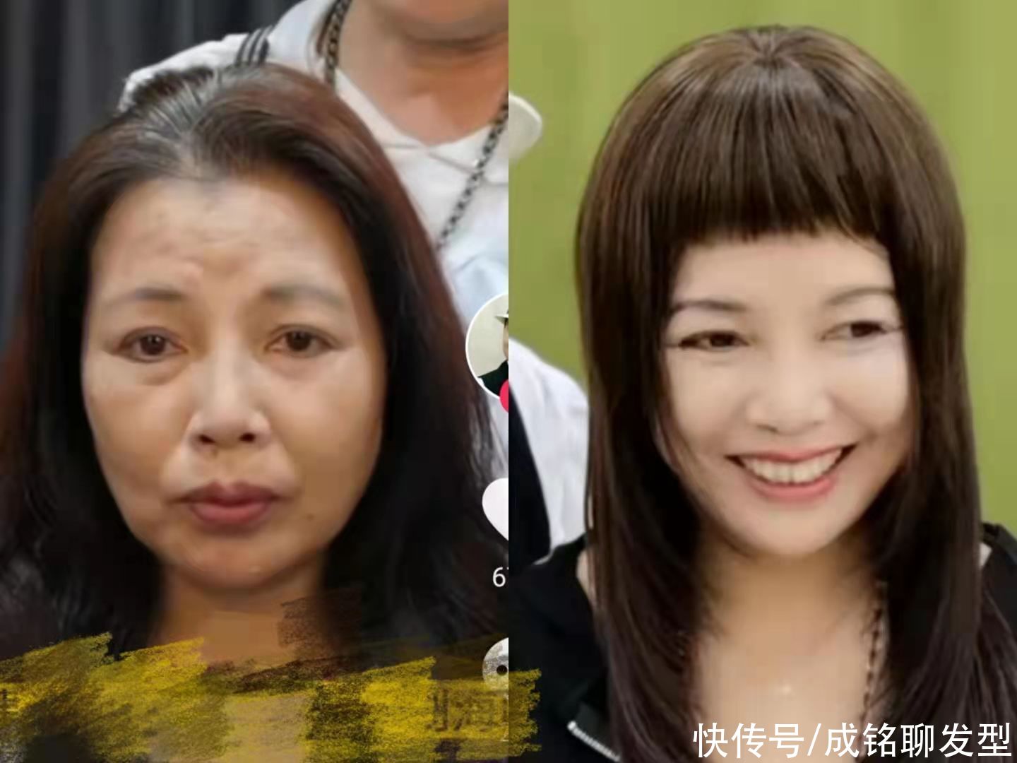 60后女性别留“显嫩”发型了，很时尚但毫无违和感，不符合气质