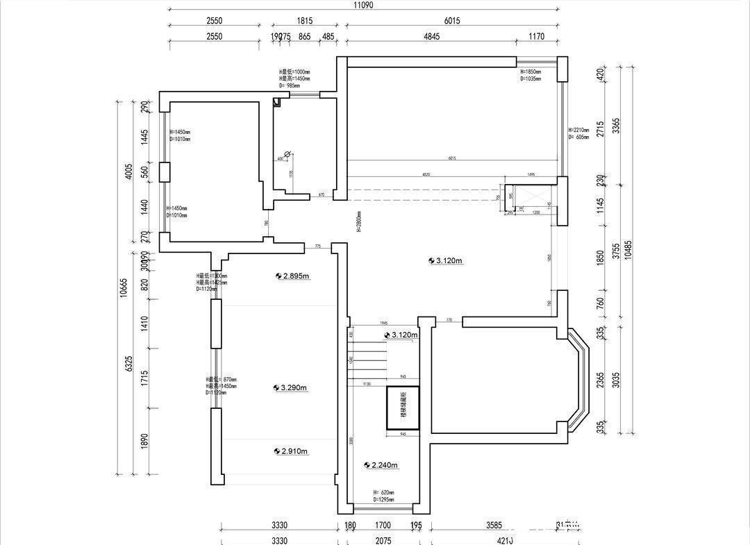 本案|中古风大别墅，9种色彩搭配3条动线，塑造华丽又精致的欧风空间