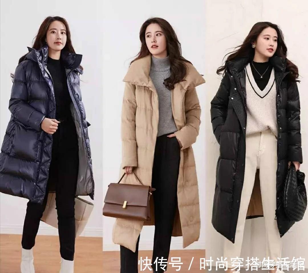 小姐姐 羽绒服下面尽量少穿裙子,今年拜年更流行这样穿,时髦保暖更高级