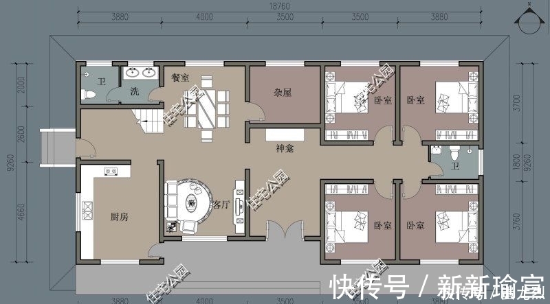 占地|这10套图纸告诉你2020年农村建养老别墅,什么设计最受欢迎