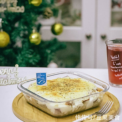 #安佳佳倍容易圣诞季# 芝士海鲜焗通心粉