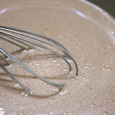 搅拌均匀|巧克力冰皮月饼