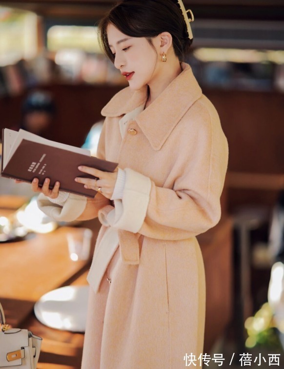 穿搭 终于明白“韩系风”大衣的穿搭精髓,真正精致的女人都懂,太高级