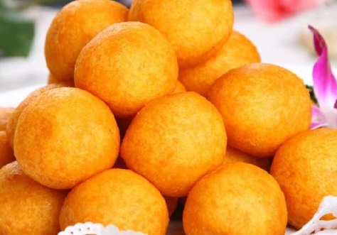  红薯丸子做法简单，补中益气、宽肠通便，大人孩子吃了都不错！