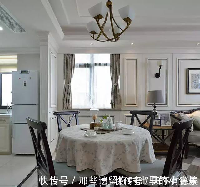 三室|109平美式三室，开放式客餐厅、厨房，家里一下子大了好多