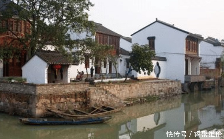 中年|浙江“荻港古镇”,江南独特的景色,一个静谧的村子茶香四处弥漫